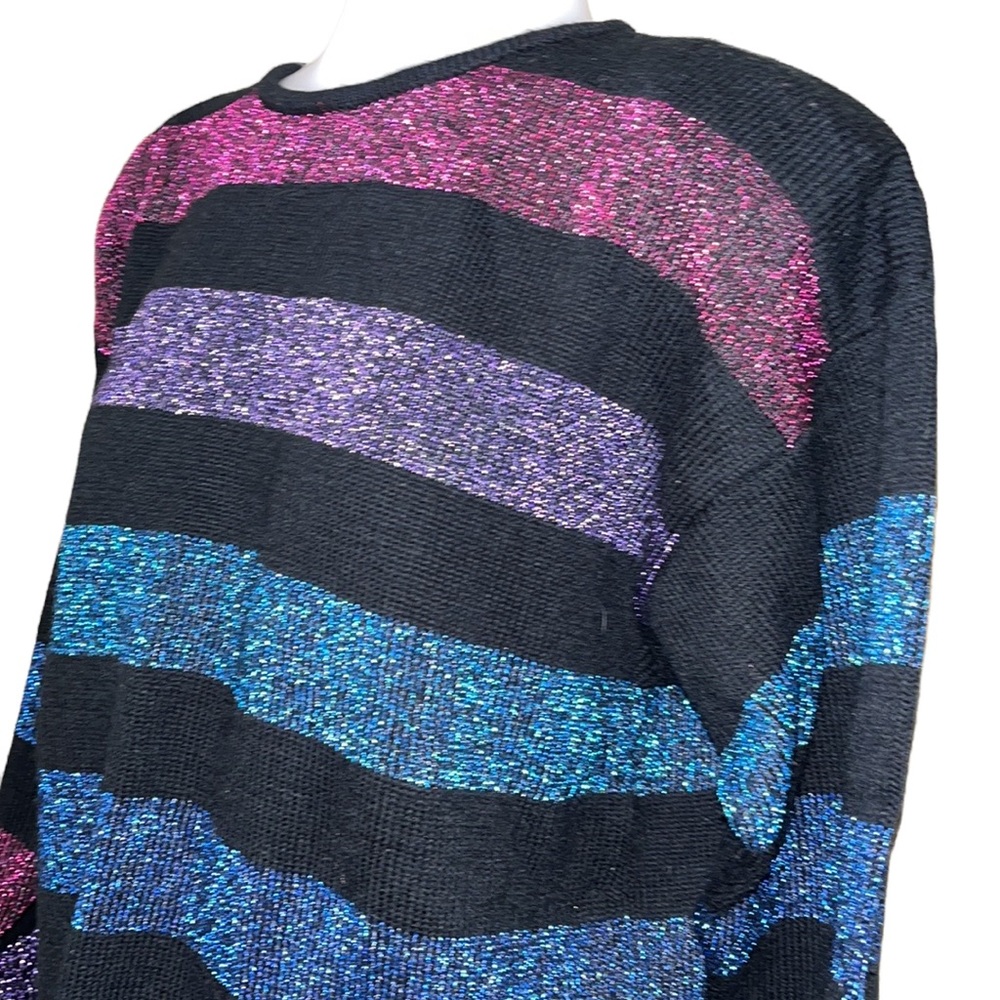 Vintage GLADYS BAGLEY 80s Sparkle Sweater~S